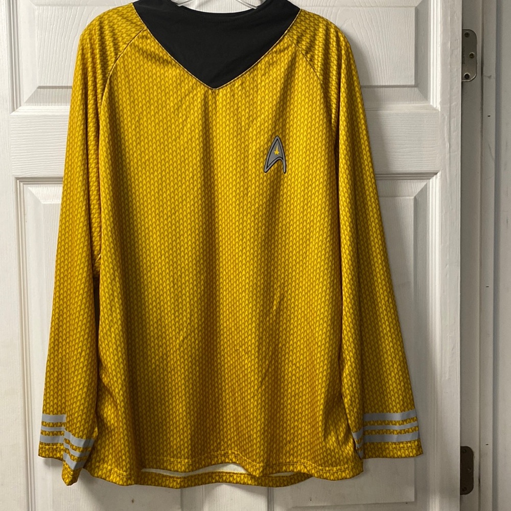 Starfleet Yellow Long Sleeve Shirt